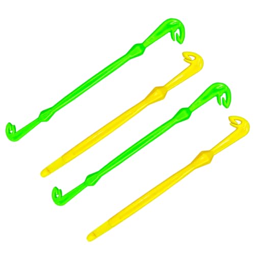 ohodhmnu 4 Pcs Easy Hook Loop Tyer Disgorger Tool Fishing Unhooking Disgorger Tie Fast Manual Knot Tying Tool For Fly Fishing - Image 5