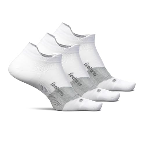 Image of Feetures Elite Light Cushion Mini Crew Sock - Sport Sock with Targeted Compression