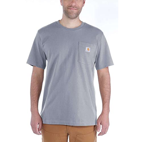 Carhartt Herren Relaxed Fit Heavyweight Short-Sleeve K87 Pocket T-Shirt T-Shirt (1er Pack)
