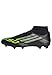 Produktbild adidas Unisex F50 League Mid Firm Multi Ground Football Boots Fußballschuhe, Core Black/Iron Metallic/Lucid Lemon, 43 1/3 EU