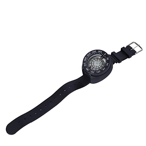 Brújula de pulsera ligera y portátil para camping y caza miniatura 7