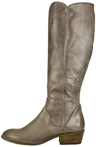 Frye Carson Piping Tall Boots for Women Made from Antiqued Pull-Up Leather with Western-Style Piping, Inside Zipper… - Image 3