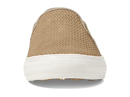 Image of Keds Womens Double Decker Canvas Slip On Sneakers Shoes Casual - Black