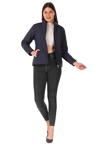 Image of Brazo Girls and Women's Puffer Regular Jacket For Winter Wear | Hooded Neck | Full Sleeve | Zipper | Casual Jacket For Woman & Girl | Western Stylish Jacket For Women