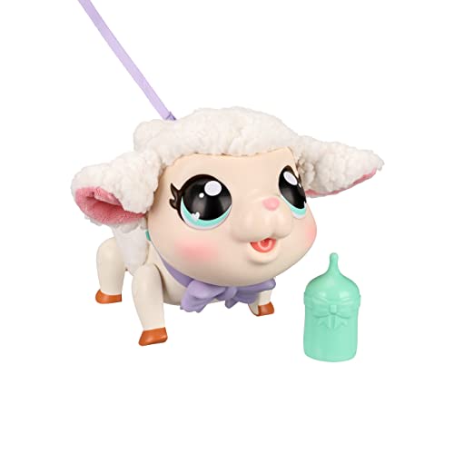 Little Live Pets - My Pet Lamb | Soft and Wooly Interactive Toy Lamb That Walks, Dances 25+ Sounds & Reactions. Batteries Included. for Kids Ages 5+