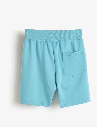 Image of Amazon Brand - Symbol Boys Cotton Rich Stretchable Knit Terry Shorts | Age 2-14 Years