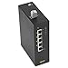 WAGO 852-1411 Switch, 5 Ports, Industrial, Unmanaged PoE Gigabit Ethernet, DIN Rail, RJ45 x 5