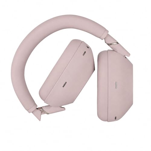Image of Sony WH-1000XM6 Wireless Noise Canceling Headphones (Pink) Bundle