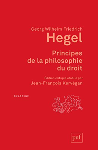 Télécharger Principes de la philosophie du droit (Quadrige) PDF