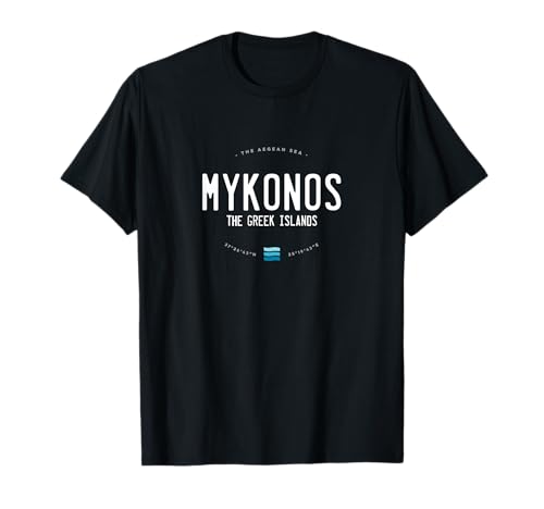 Mykonos Greek Islands Beach Waves Gift Men Women Kids...