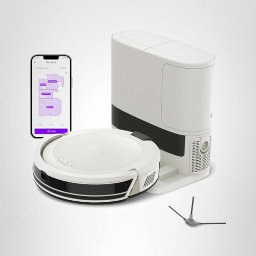 Shark Navigator Robot Vacuum + Self-Empty Base, White, AV2110S — view 10
