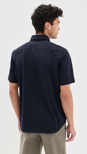 Theory Men's Structure Knit Irving Short Sleeve Shirt3