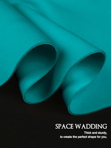 AOMEI Women's Beaded V Neck Tulip Hem Wrap Dress Tulle Long Sleeve Belted Sheath Cocktail Party Dresses4