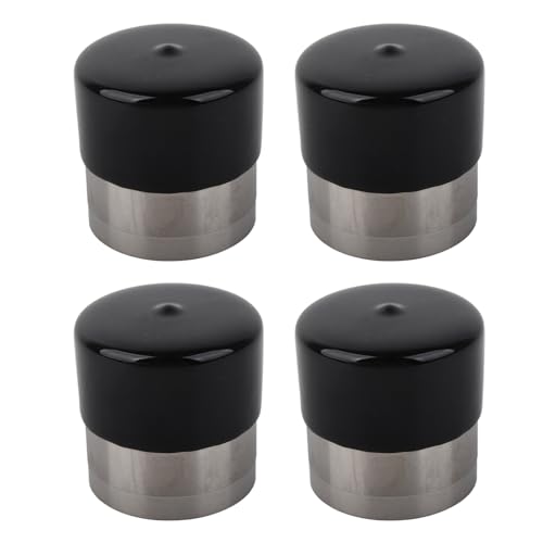 Klanata 4Pcs Stainless Steel Trailer Wheel Hub Bearing Buddies, 1.98in Diameter Center Caps Protectors for Boat and RV Applications