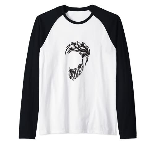 Barbe Cheveux Barbe Manche Raglan