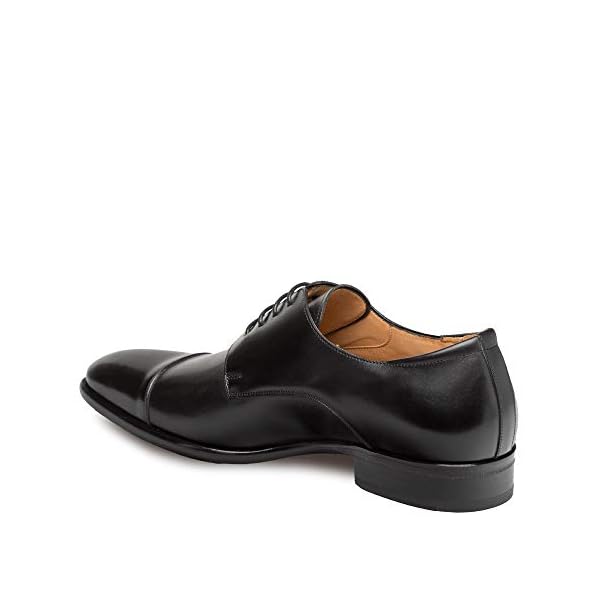 Mezlan Republic - Mens Luxury Dress Shoes - European Calfskin with Hand Finishes - Handcrafted in Spain - Medium Width - Image 3