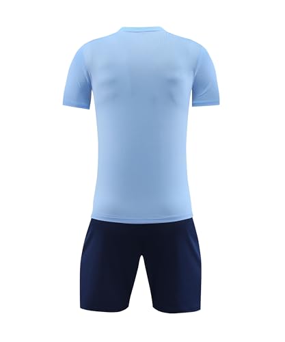 Image of M2C Kids Soccer Jersey Set Athletic Team Uniform Shirt and Shorts