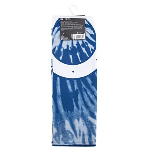 Image of Northwest NFL Indianapolis Colts Beach Towel, Psychedelic, 30 inch x 60 inch | Unisex-Adult