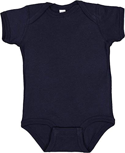 Image of Rabbit Skins Rabbit Skins Baby Bodysuit Girl & Boy | Newborn 0-3 Months to 24 Month Toddler, Snap Easy Closure (4400)