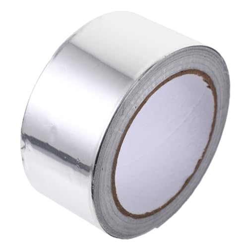 DOITOOL High Temp Insulation Tape Roll Heat Resistant Aluminum Foil Tape for DIY Industrial Use