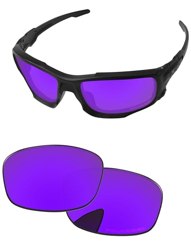 Image of Replacement Lenses for Oakley Si Ballistic Shocktube OO9329 Sunglass - Precision Fit, UV Block & Impact Resistant