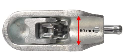 Knott K35A - redonda 50 mm - 3500 kg - Enganche de remolque con freno de bola