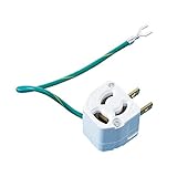 サンワサプライ(Sanwa Supply) コンセント変換アダプタ(3P→2P L型) アースコード付き TAP-AD11