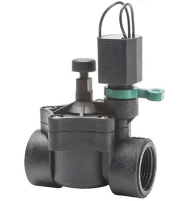 Rain RN 150 Electroválvula de Poliamida 6 Reforzada con Fibra de Vidrio, 24 Voltios, Conexión Hembra 3/4, Presión Máxima 12 bar pack 4 Unidades