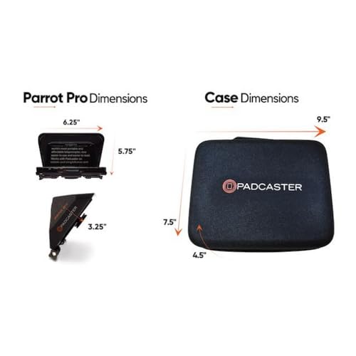 Image of Padcaster Parrot Pro Teleprompter for Smartphones