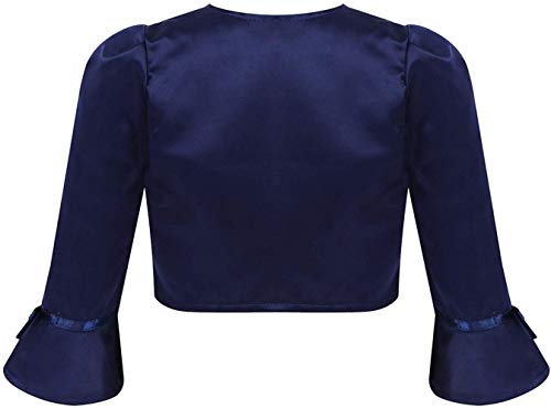 Image of PINK WINGS Girls Satin Shrug