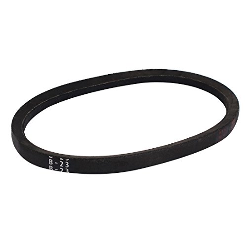 Aexit B23 Rubber Belts V-Shaped Drive Belt Black 11mm Thick 23-inch V-Belts x 0.67-inch