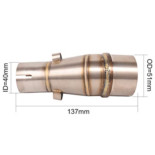 Motor-Mh MUF-ALLBLACK-0106 Motorcycle Slip On Exhaust System thumb #4