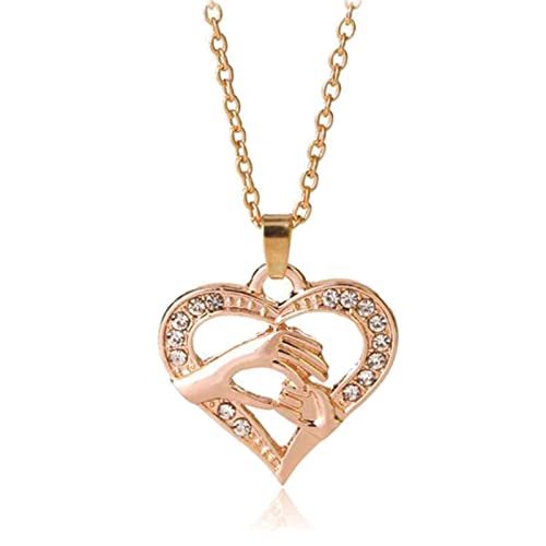 Collier chaîne en diamant or rose robuste avec fermoir griffe de homard anti-perte