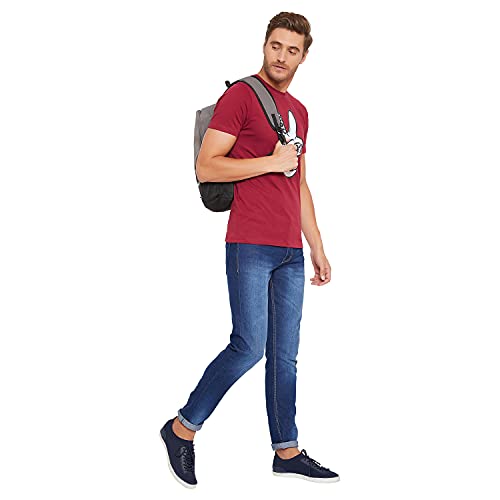 Image of Men's Regular Fit Round Neck Short Sleeves Knitted T-Shirt