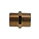 Doppelnippel AG/AG Messing - Gewindefitting, Aussengewinde Messing Fitting, Trinkwasser geeignet (3/4 AG/AG Langnippel)