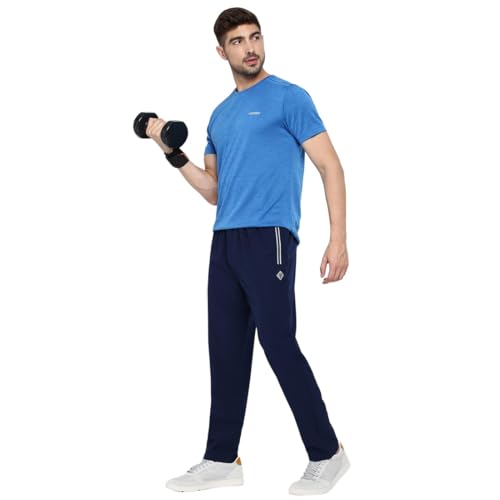 Image of Van Heusen Athleisure Men's Quick Dry Track Pants (51042 Navy S)