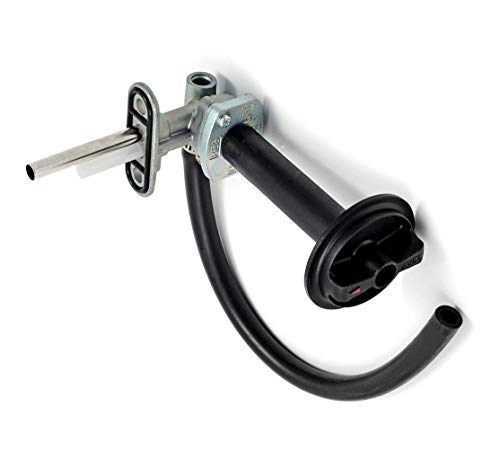 Fuel Tank Petcock Switch Valve with Lever Screw Compatible with Kawasaki Prairie 400 KVF400 1999-2002 Fuel Petcock Switch Shut Off Valve Replace 51023-1254 51023-1317