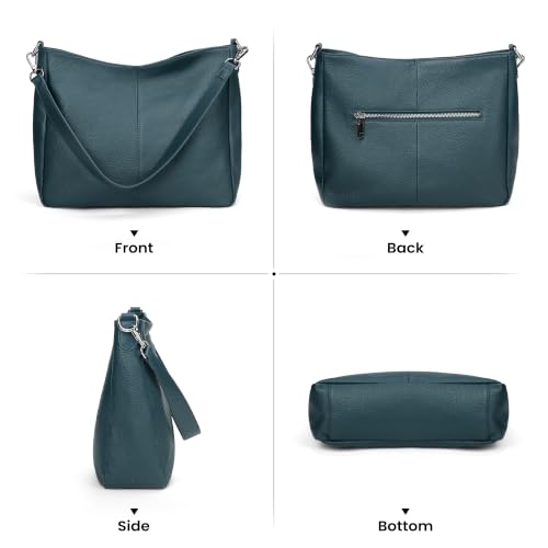 Image of befen Soft Genuine Leather Hobo Bags Purse for Women Crossbody Shoulder Bag