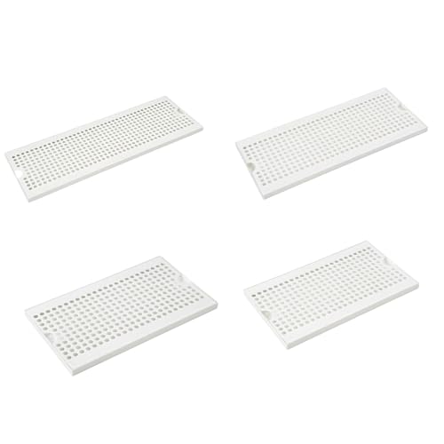 Tabla de drenaje de acero inoxidable, bandeja de goteo rectangular y soporte de tazas 5