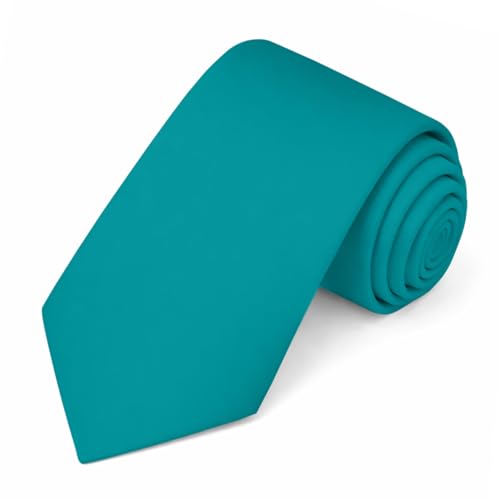 Image of Jacob Alexander Men's Extra Long Solid Color Tie