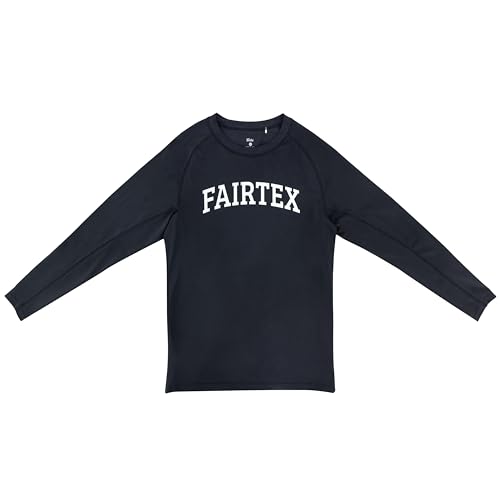 Fairtex Short (RG8) & Long (RG9) Sleeve Rashguard – Nylon Spandex, Quick-Dry Compression Shirt for MMA, Muay Thai