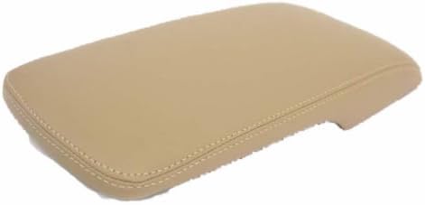Fits 2010-2012 Lexus ES350 Real Beige Leather Center Console Lid Cover Cover (Skin Only)