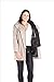 Fleet Street Ltd. womens Raglan Sleeve W/Removable Hood Rain Jacket, Beige, Large US