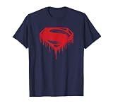 Batman v Superman Splattered T-Shirt