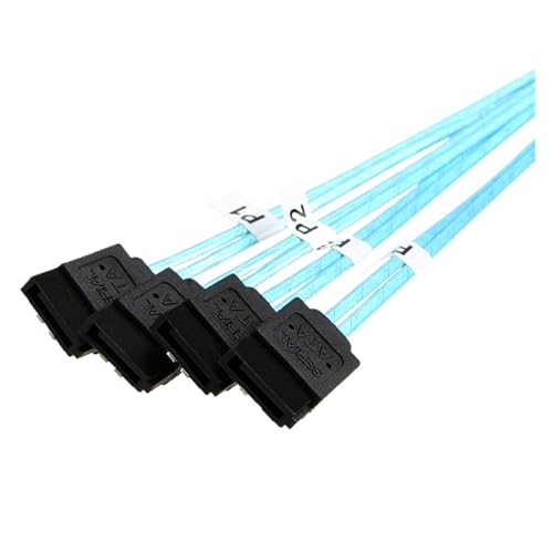 Cable S/AS HD 36Pin SFF 8087 a 4 SATA 7Pin 0.5M miniatura 6