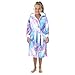 Colorful Fashion Design Fleece 𝙍obes For Toddler Girls Boys Long Sleeve Warm Comfy 𝐵ath𝐫obe Outfits Blue 4-6 Years