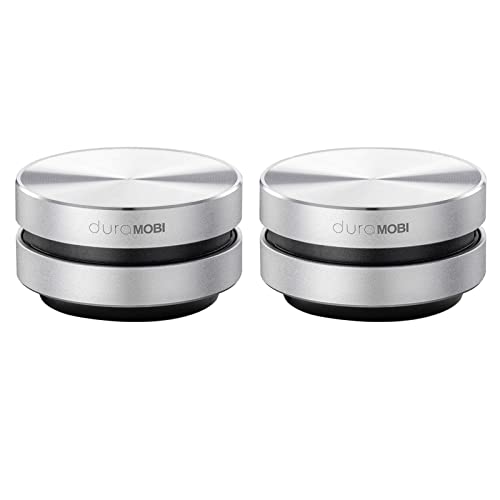 Henniu Bone Conduction Speakers, Wireless Speakers 2 Pack Humbird Speaker Wirelessly BT Speaker Mini Portable Loud Stereo Sound Built-in Mic Sound Box(Silver-2pcs)