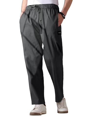 Image of Beyoung Cotton Loose Fit Pyjama For Men | Pure Cotton | Elasticated Waistband | Casual Style | Nightwear For Men | Lounge Pants