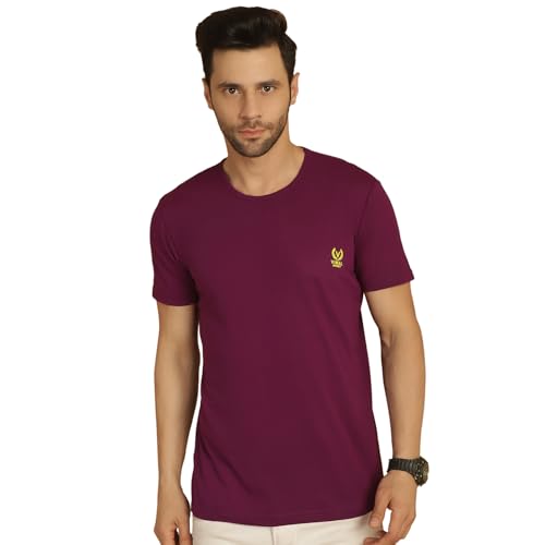 Image of Mack Jonney Solid Round Neck Cotton Half Sleeves Tshirt for Men(Pack of 3)-MACK634866