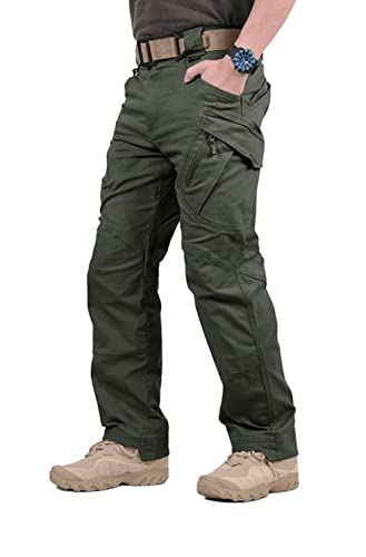 siyecaoo Herren Hosen Wanderhose Cargo Hose Stretch Arbeitshose Militär...